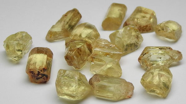 66.2ct Yellow Apatite - Hand Select Gem Rough - prettyrock.com