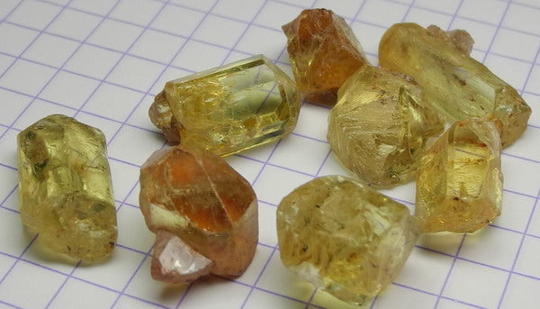 61.2ct Yellow Apatite - Hand Select Gem Rough - prettyrock.com
