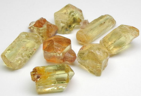 61.2ct Yellow Apatite - Hand Select Gem Rough - prettyrock.com