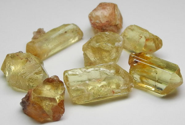61.2ct Yellow Apatite - Hand Select Gem Rough - prettyrock.com