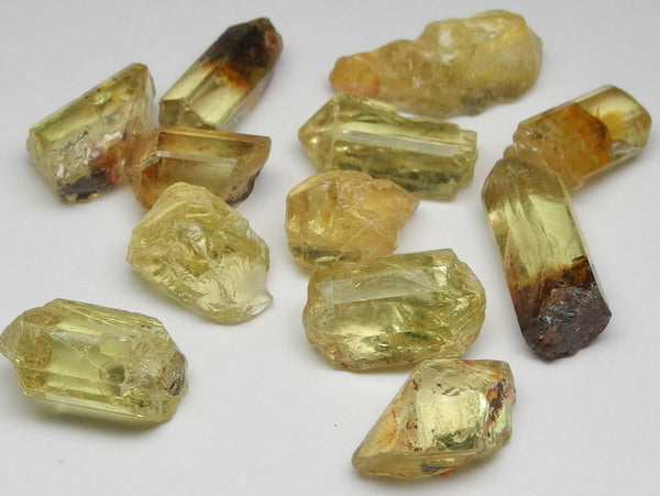 Yellow Apatite Hand Select Gem Rough – prettyrockcom