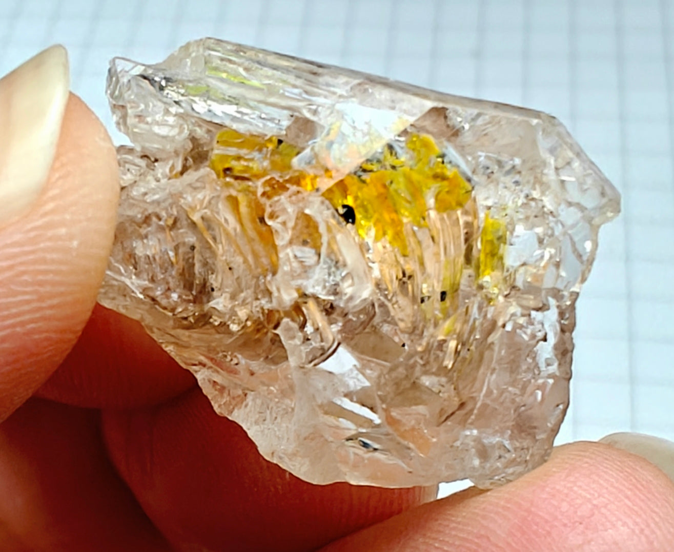 Petroleum Included Quartz - 40.7ct - Hand Select Gem Rough