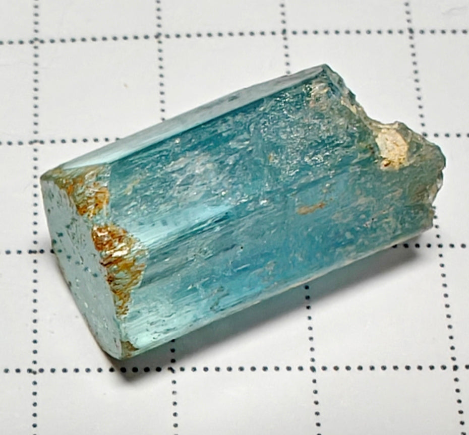 11.18ct Aquamarine - Hand Select Gem Rough - prettyrock.com