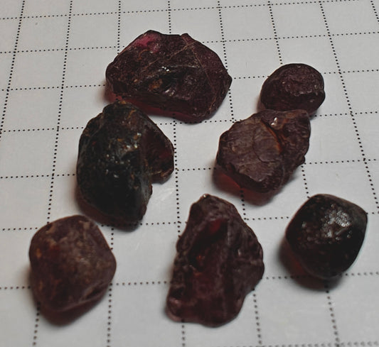 33.72ct Almandine Garnet - Hand Select Gem Rough - prettyrock.com