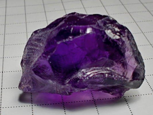 Amethyst Quartz - 39.82ct - Hand Select Gem Rough - prettyrock.com