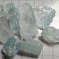 Aquamarine - 76 carats - Hand Select Faceting Gem Rough Crystals - prettyrock.com