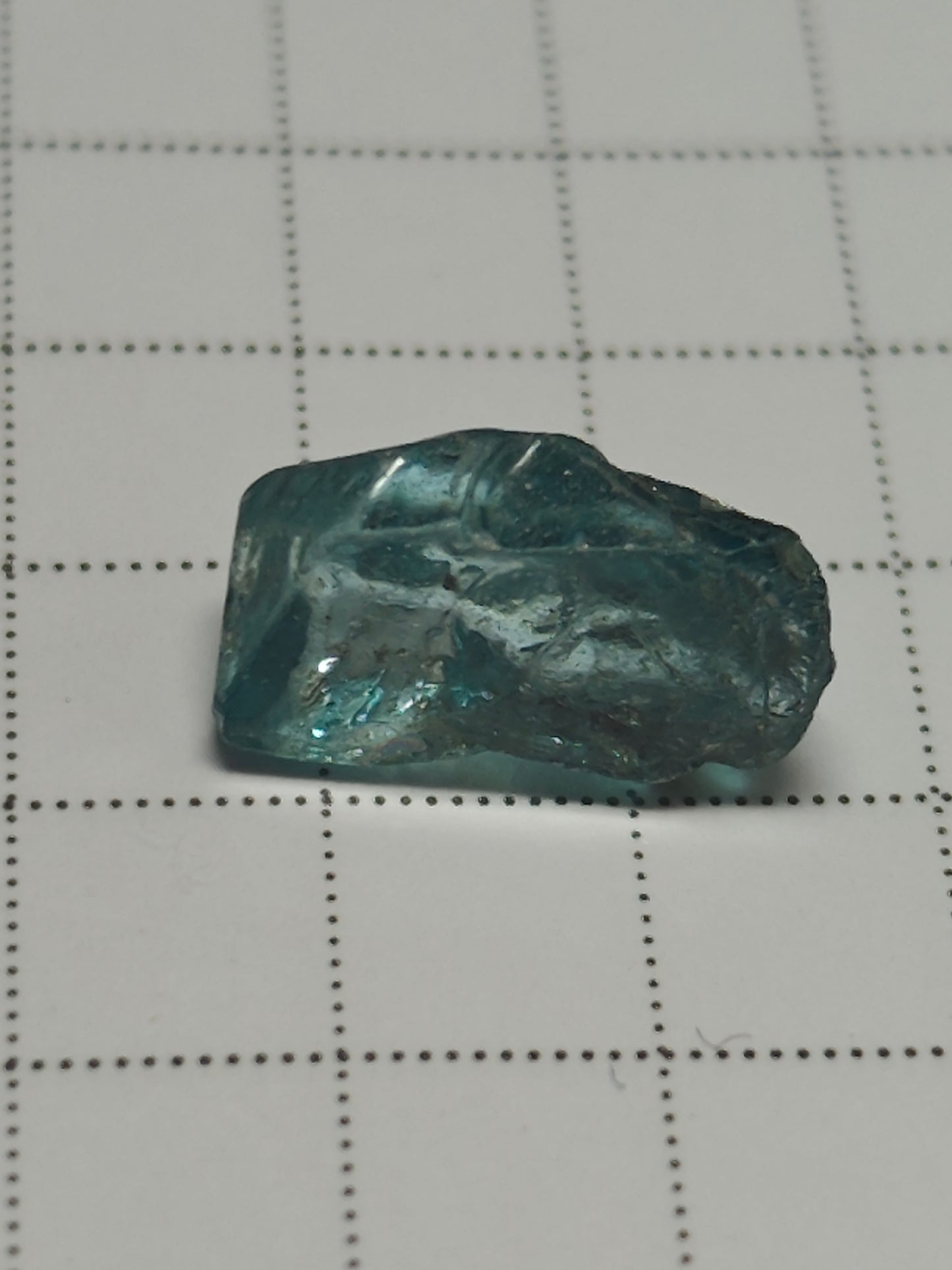 5.6ct Blue Zircon - Hand Select Gem Rough - prettyrock.com