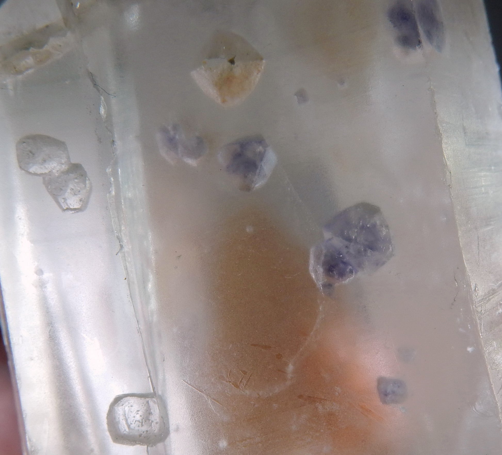 Quartz with Fluorite Inclusions - Mineral Specimen - 741.5 ct - prettyrock.com
