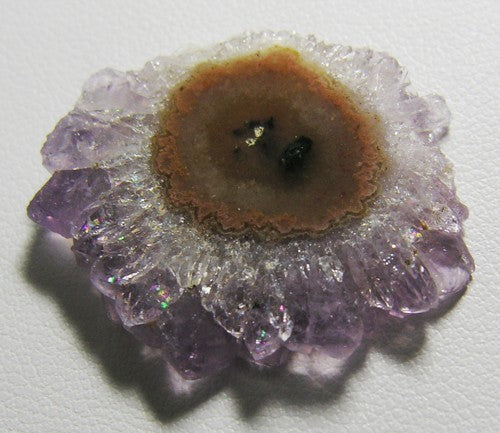 Amethyst Flower Quartz - 19.59ct - Hand Select Gem Rough - prettyrock.com