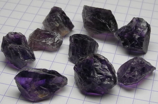 Amethyst Quartz - 71.7ct - Hand Select Gem Rough - prettyrock.com