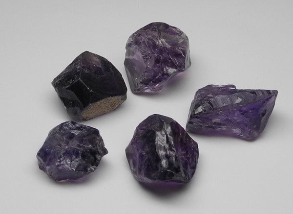 Amethyst Quartz - 41.3ct - Hand Select Gem Rough - prettyrock.com