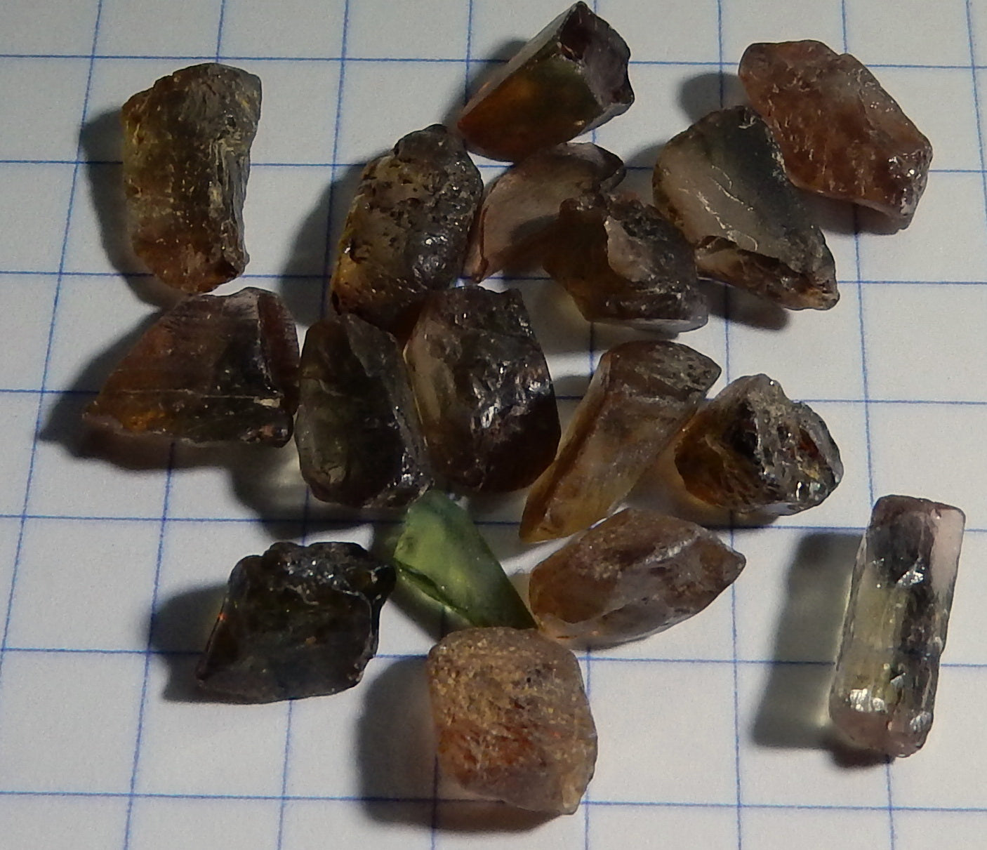 38.11ct Andalusite - Hand Select Gem Rough – prettyrockcom