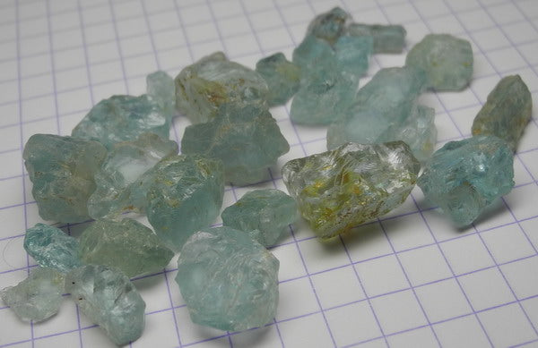 82.95ct Aquamarine  - Hand Select Gem Rough - prettyrock.com