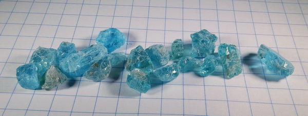 50.41ct Blue Apatite - Hand Select Gem Rough - prettyrock.com