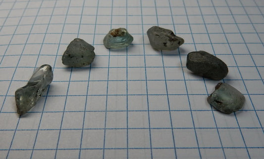 Blue Zircon - 25.53ct - Hand Select Gem Rough - prettyrock.com