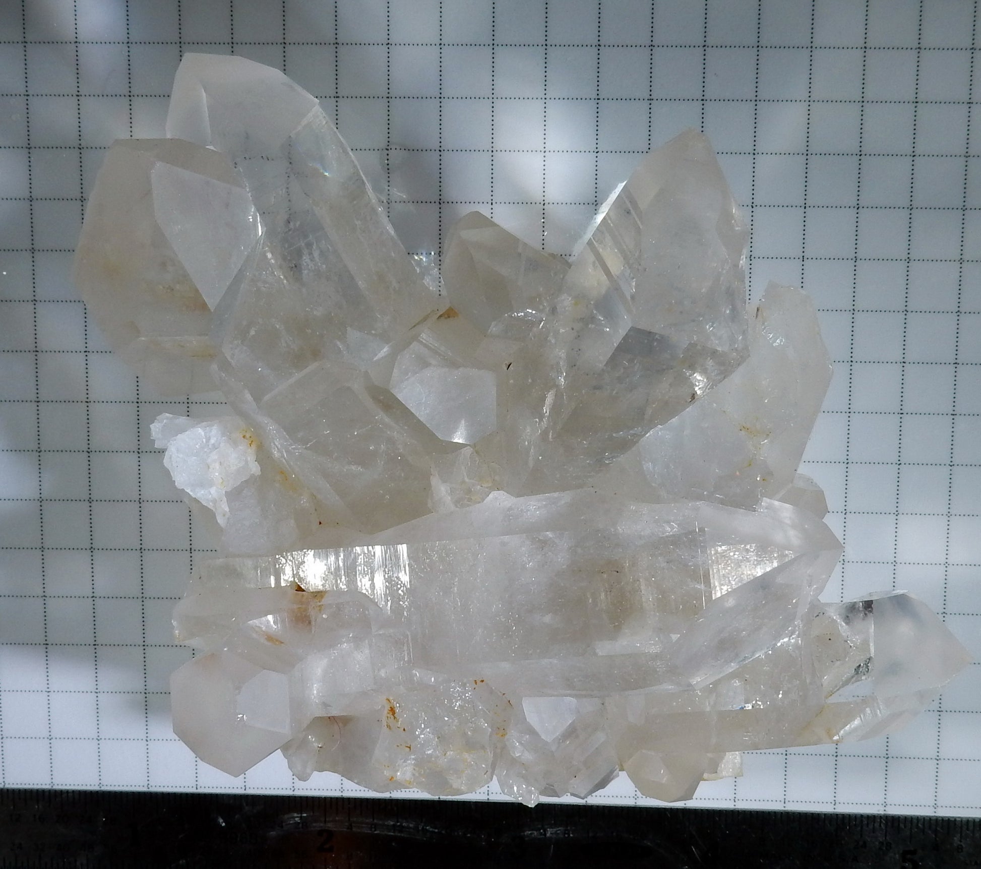 Clear Crystal Quartz  Cluster - Mineral Specimen - 1410 ct - prettyrock.com