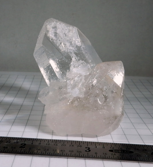 Clear Crystal Quartz  Cluster - Mineral Specimen - 465 ct - prettyrock.com