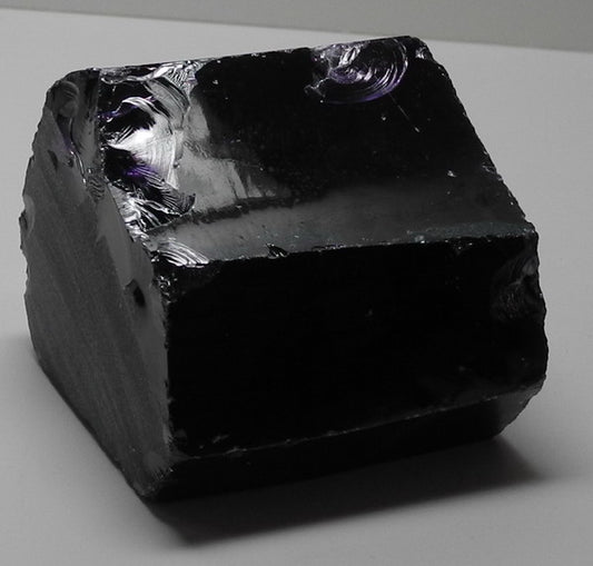 Dark Amethyst Synthetic CZ - 1919ct - Hand Select Gem Rough - prettyrock.com