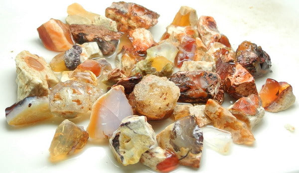 Fire Opal - 320ct - Hand Select Gem Rough - prettyrock.com