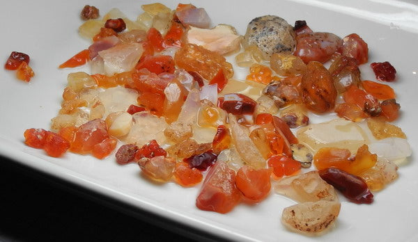 Fire Opal - 450ct - Hand Select Gem Rough - prettyrock.com