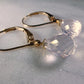 Gold Rose Quartz Briolette Earrings - prettyrock.com