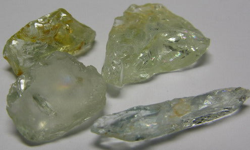 Heliodor Beryl - 35.41ct - Hand Select Gem Rough - prettyrock.com