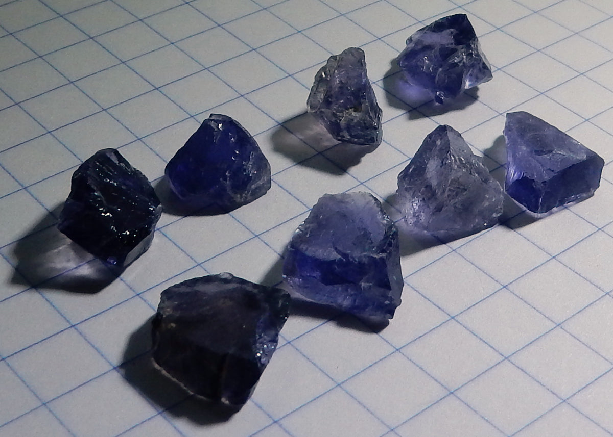 Iolite Element Iolite - 29.31ct - Hand Select Gem Rough – prettyrockcom