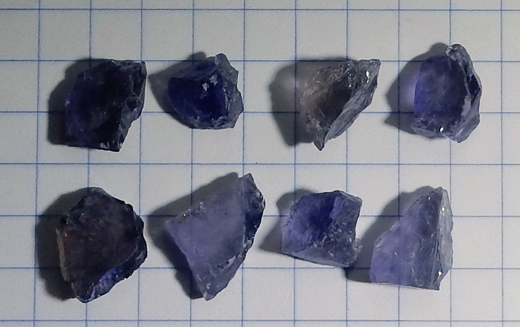 Iolite Element Iolite - 29.31ct - Hand Select Gem Rough – prettyrockcom