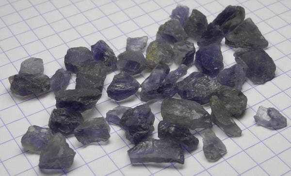 Iolite - 61.95ct - Hand Select Gem Rough - prettyrock.com