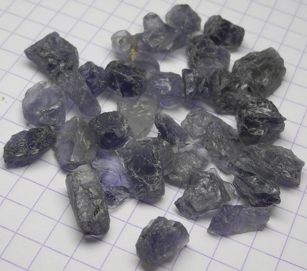 Iolite - 49.5ct - Hand Select Gem Rough - prettyrock.com