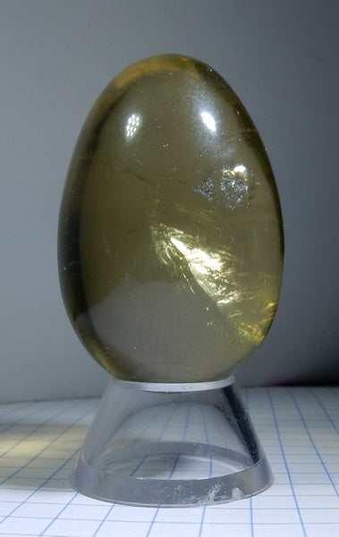 Lemon Quartz - 495.1ct - Egg - prettyrock.com