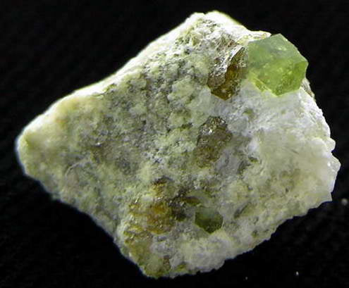 Demantoid  Garnet - Mineral Specimen - prettyrock.com