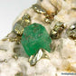 Emerald and Pyrite - Mineral Specimen - prettyrock.com