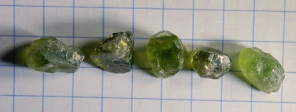 Peridot - 24.76ct - Hand Select Gem Rough - prettyrock.com