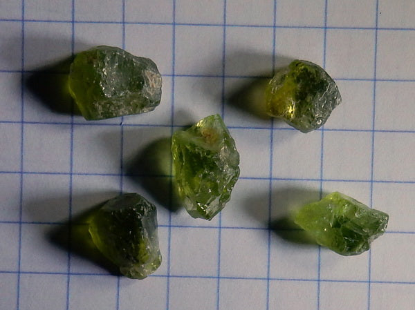 Peridot - 24.76ct - Hand Select Gem Rough - prettyrock.com