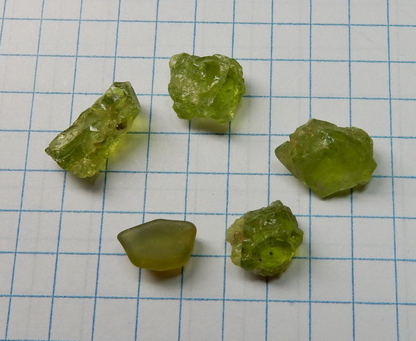 Peridot - 19.83ct - Hand Select Gem Rough - prettyrock.com