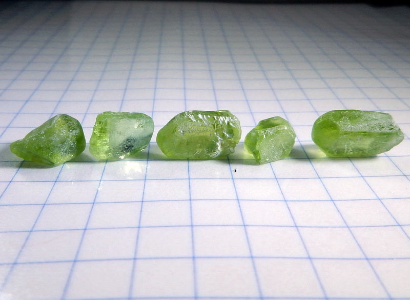 Peridot - 23.87ct - Hand Select Gem Rough - prettyrock.com