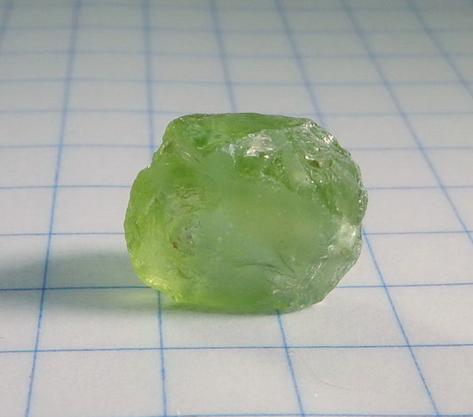 Peridot - 7.58ct - Hand Select Gem Rough - prettyrock.com