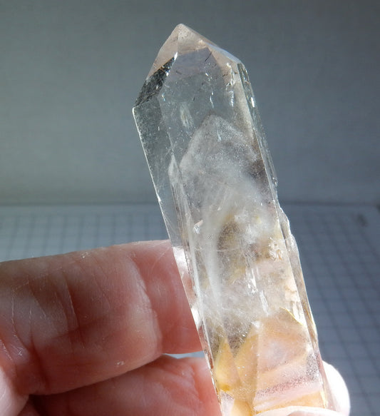 Quartz with Phantom Inclusions - Mineral Specimen - 64.12 ct - prettyrock.com