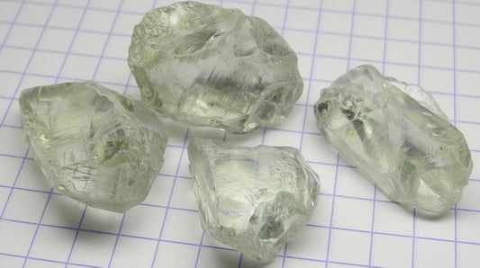 Prasiolite quartz - 96.5ct - Hand Select Gem Rough - prettyrock.com