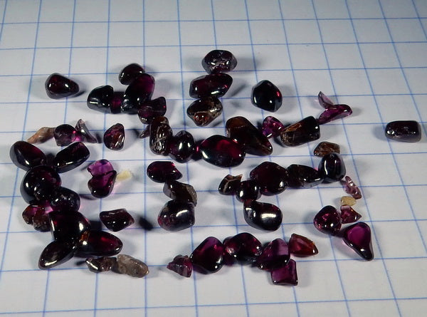 Rhodolite Garnet - 33.78ct - Hand Select Gem Rough - prettyrock.com