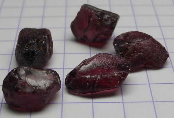 Rhodolite Garnet - 20.64ct - Hand Select Gem Rough - prettyrock.com