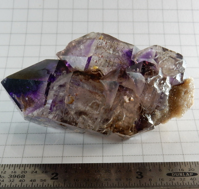 Shangaan Amethyst Smoky Quartz Crystal Mineral Specimen - 287 ct - prettyrock.com