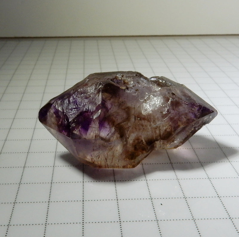 Shangaan Amethyst Smoky Quartz Crystal Mineral Specimen - 82.5 ct - prettyrock.com