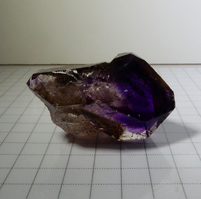 Shangaan Amethyst Smoky Quartz Crystal Mineral Specimen - 98.5 ct - prettyrock.com
