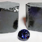 CZ  Blue Tanzanite Synthetic Gem Rough - 40G - prettyrock.com