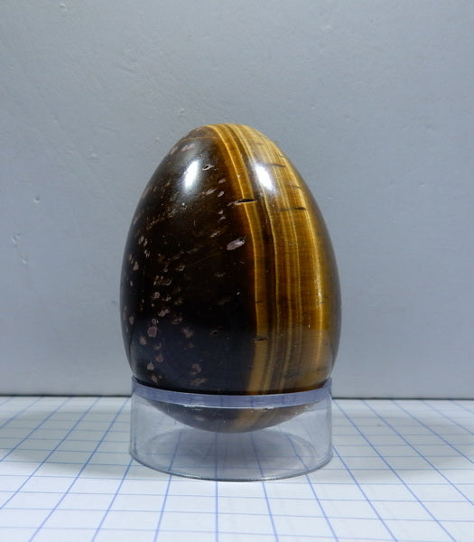 Tigers Eye Quartz - 422ct - Polished Egg - prettyrock.com