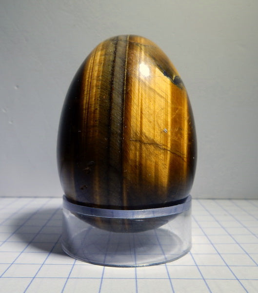 Tigers Eye Quartz - 408ct - Polished Egg - prettyrock.com