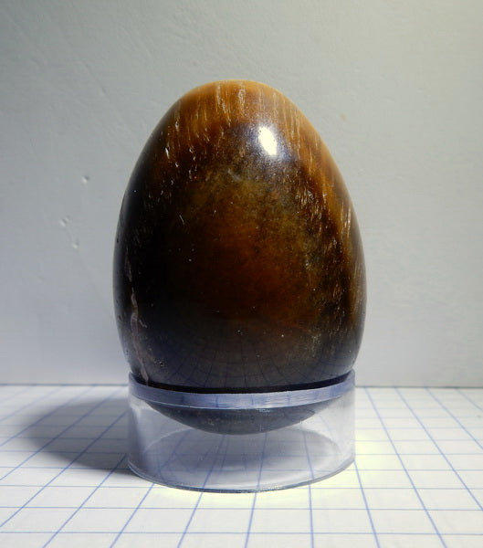 Tigers Eye Quartz - 420.5ct - Polished Egg - prettyrock.com