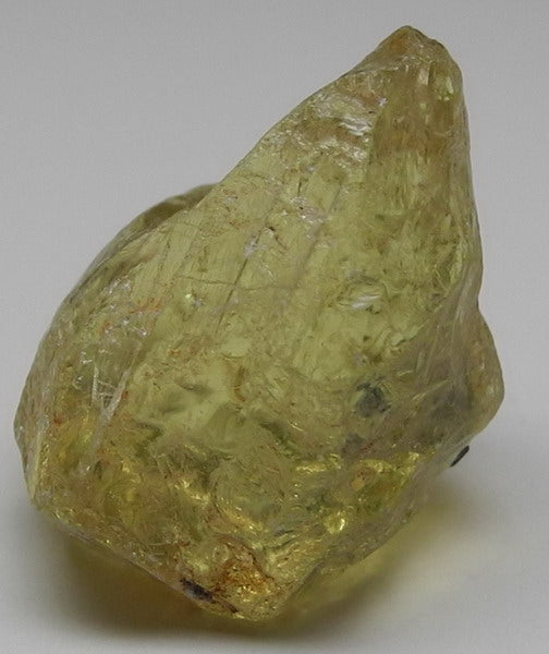 20.6ct Yellow Apatite - Hand Select Gem Rough - prettyrock.com